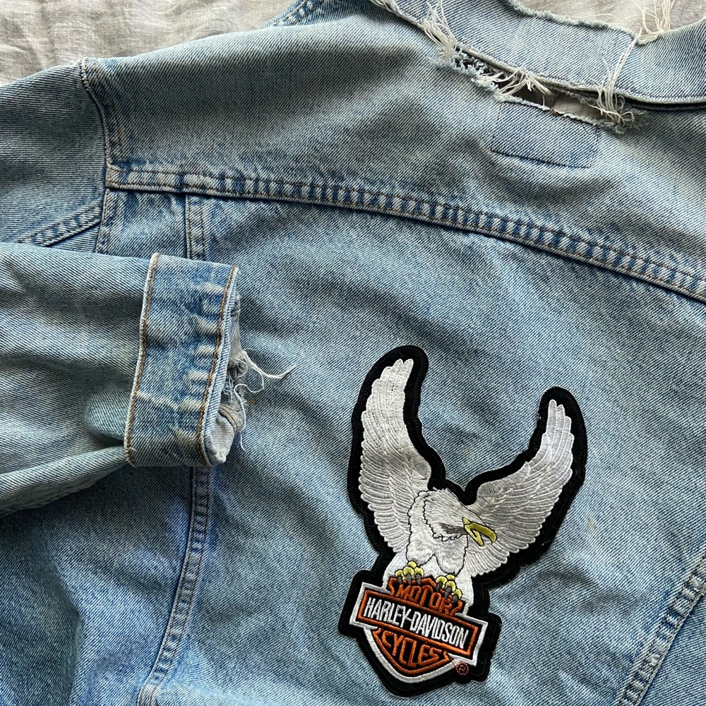 SOLD Vintage Levi’s Harley Denim Jacket